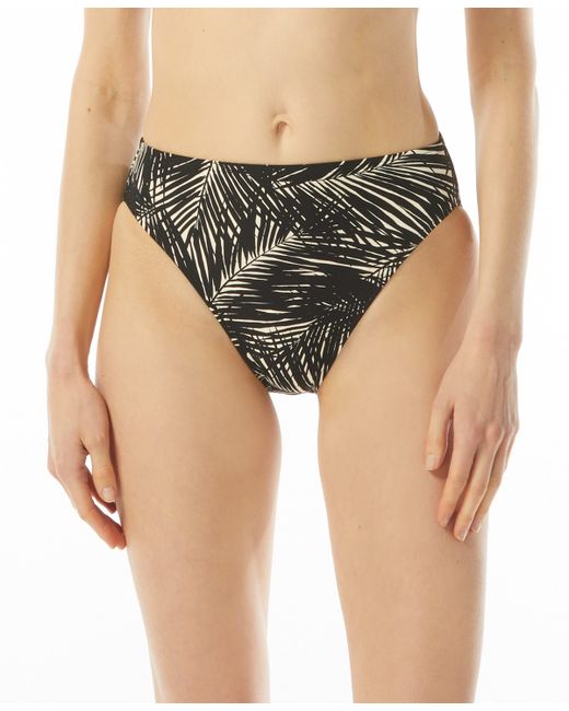 Michael Kors Michael High-Waist High-Cut Bikini Bottoms Swimsuit