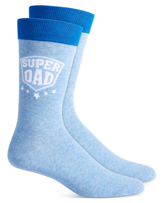 Club Room Super Dad Crew Socks Created for