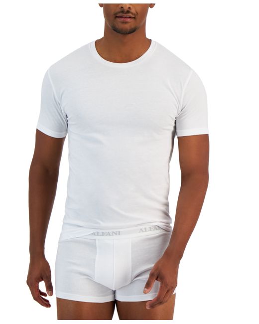 Alfani 4-Pk. Slim-Fit Solid Cotton T-Shirts Created for