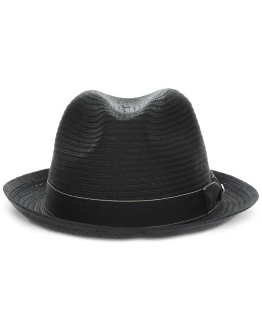 Dorfman Pacific Braided Fedora Hat