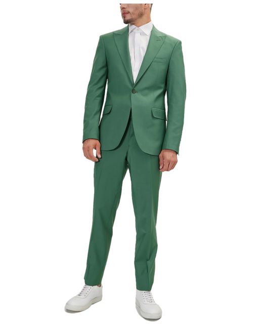 Ron Tomson Modern Single Breasted 2-Piece Suit Set