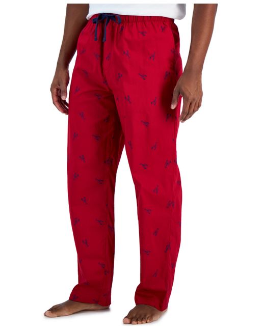 Club Room Lobster Print Pajama Pants Created for