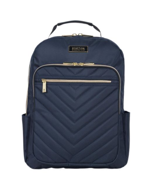 Kenneth Cole REACTION Chelsea Chevron Quilted 15-Inch Laptop Tablet Fashion Travel Backpack