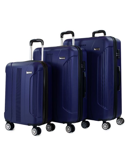 American Green Travel Denali S. 3-Pc. Anti-theft Hardside Luggage Set