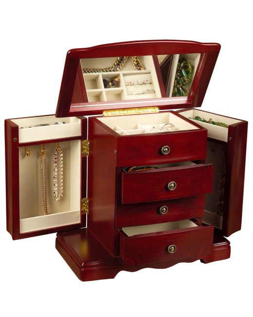Mele & Co . Harmony Wooden Jewelry Box