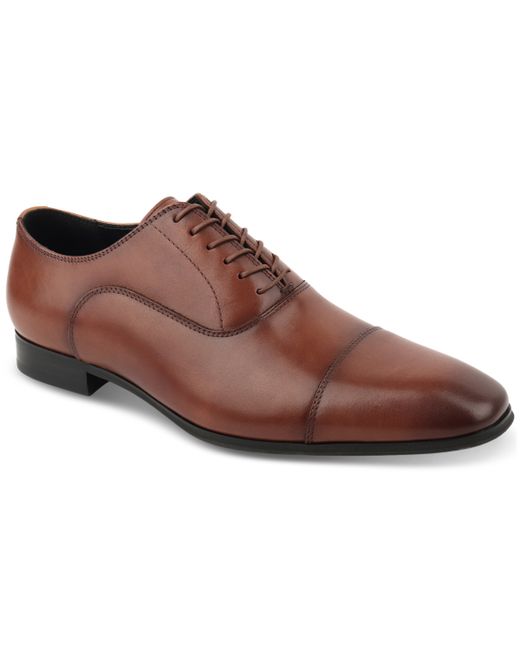 INC International Concepts Silas Cap Toe Oxford Dress Shoe Created for Shoes