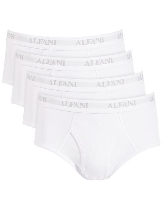 Alfani 4-Pk. Moisture-Wicking Cotton Briefs Created for