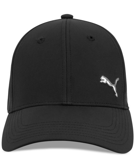 Puma Alloy Solid Cat Logo Stretch Fit Cap