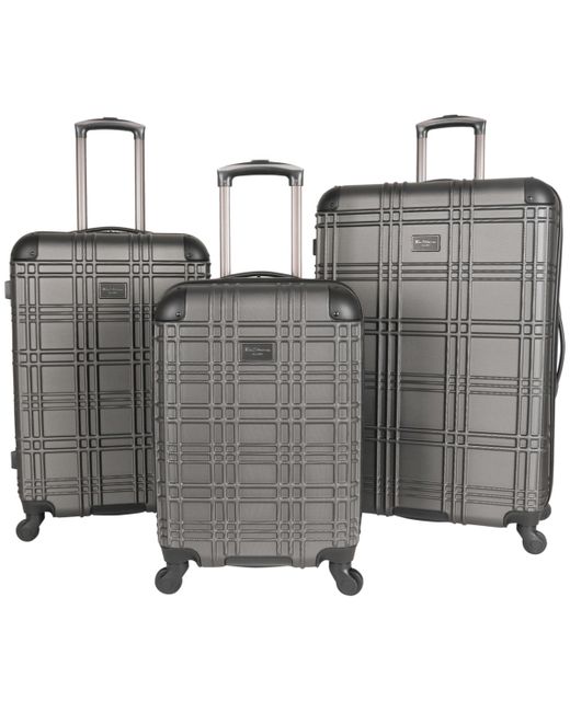 Ben Sherman Nottingham 3 Piece Lightweight Hardside Travel Luggage Set