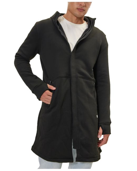 Ron Tomson Modern Hooded Longline Jacket