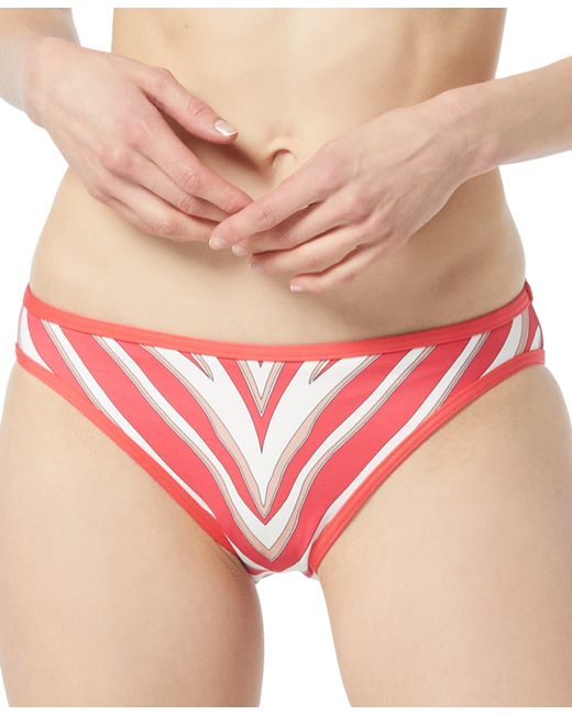 Michael Kors Michael Classic Striped Bikini Bottoms Swimsuit