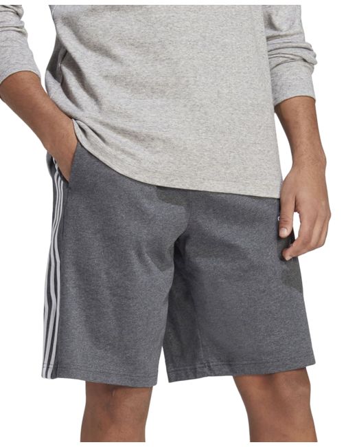 Adidas Essentials Single Jersey 3-Stripes 10 Shorts