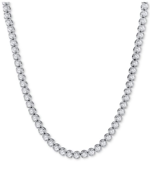 Macy's Diamond 22 Link Necklace 10 ct. t.w. in 10k