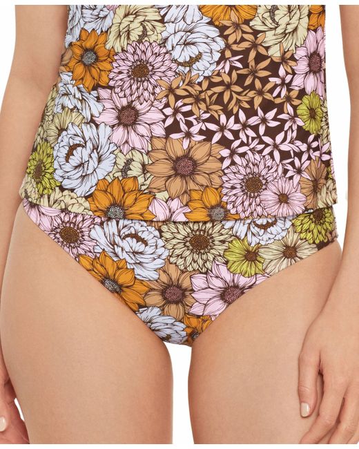 Salt + Cove Juniors Cinched-Back Hipster Bikini Bottoms Created for Swimsuit