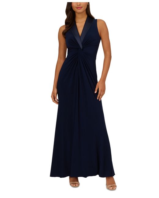 Adrianna Papell Surplice Gown