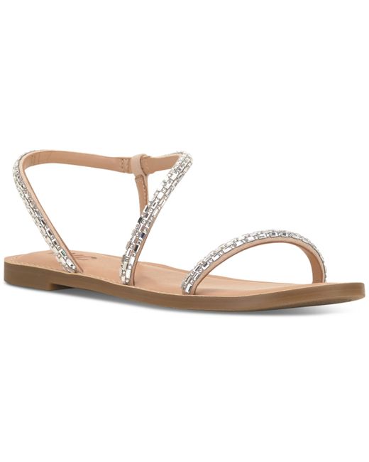 INC International Concepts Mahlah Embellished Asymmetrical Sandals Created for Shoes