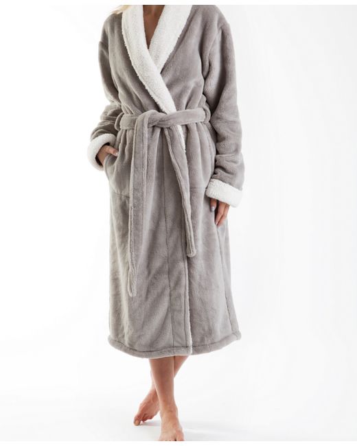 Igh Global Corporation Keila Sherpa Fleece Robe Bedding