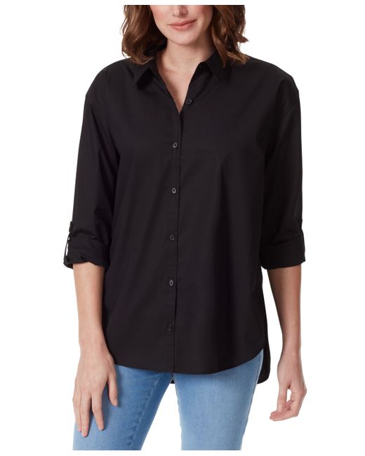 Gloria Vanderbilt Amanda Button-Front Shirt