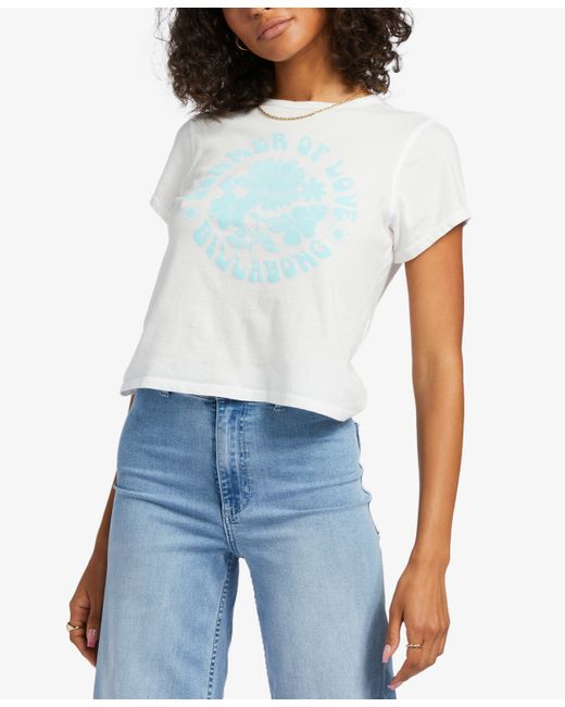 Billabong Juniors Summer of Love Graphic Cotton T-Shirt