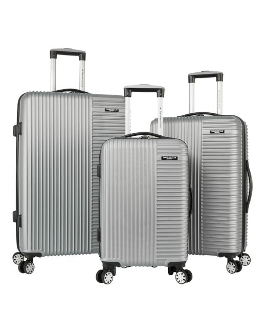 Travelers Club Basette 3-Pc. Hardside Luggage Set Created for
