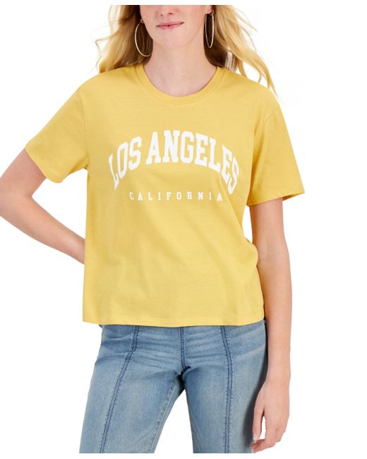 Rebellious One Juniors Los Angeles Short-Sleeve T-Shirt