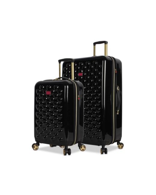 Betsey Johnson Heart To Hardside Luggage Collection