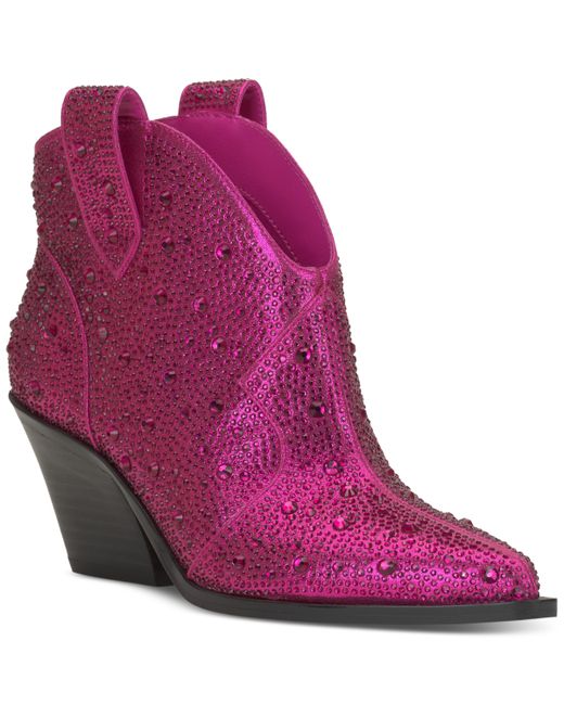 Jessica Simpson Zadie Pull-On Western Booties Shoes