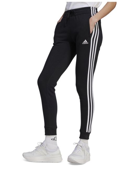 Adidas Essentials 3-Stripe Fleece Sweatpant Joggers