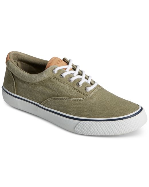 Sperry Striper Ii Cvo Sw Twill Lace-Up Sneakers Shoes