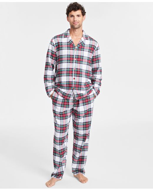 Family Pajamas Stewart Cotton Plaid Pajamas Set Created for