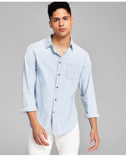 And Now This Chambray Denim Shirt Created for