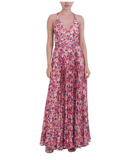 Laundry by Shelli Segal Pleated Maxi Dress