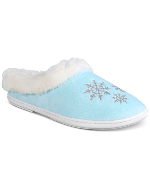 Charter Club Snowflakes Hoodback Slippers Created for