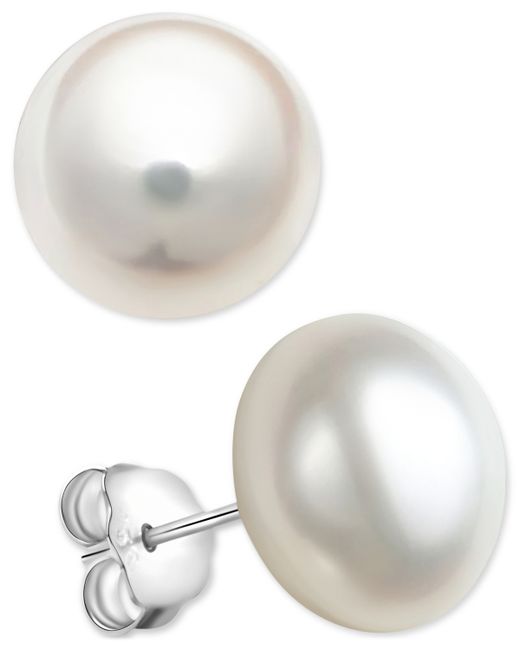 Macy's Cultured Freshwater Pearl 13mm Stud Earrings