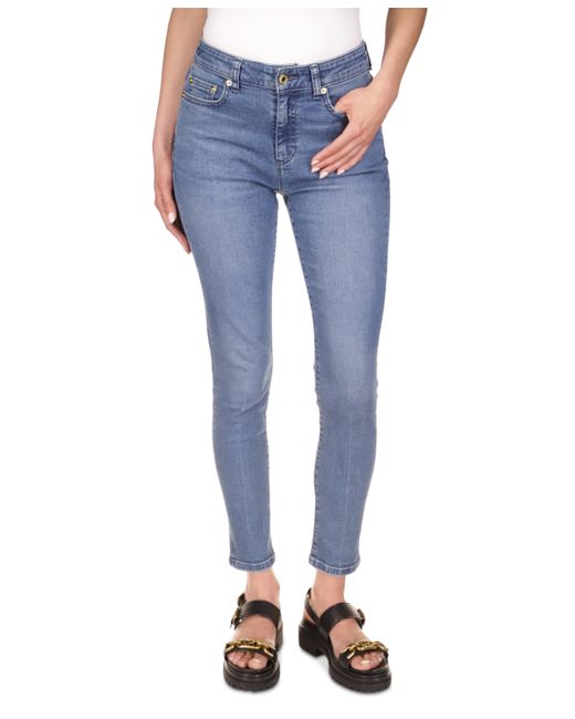 Michael Kors Michael Selma High-Rise Straight-Leg Skinny Jeans