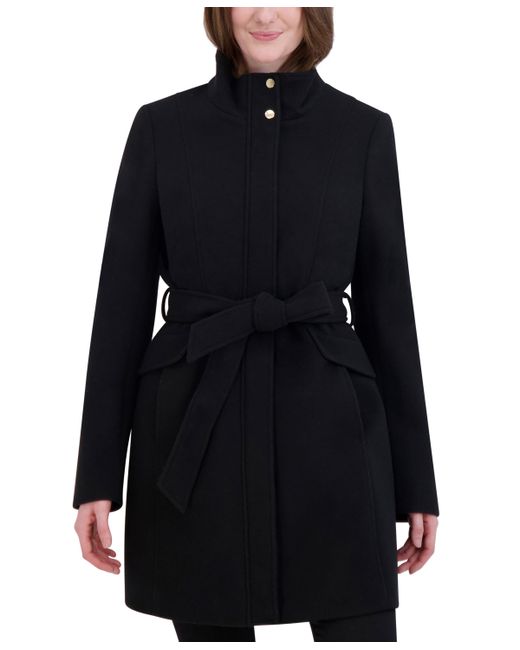 Laundry by Shelli Segal Single-Breasted Belted Walker Coat