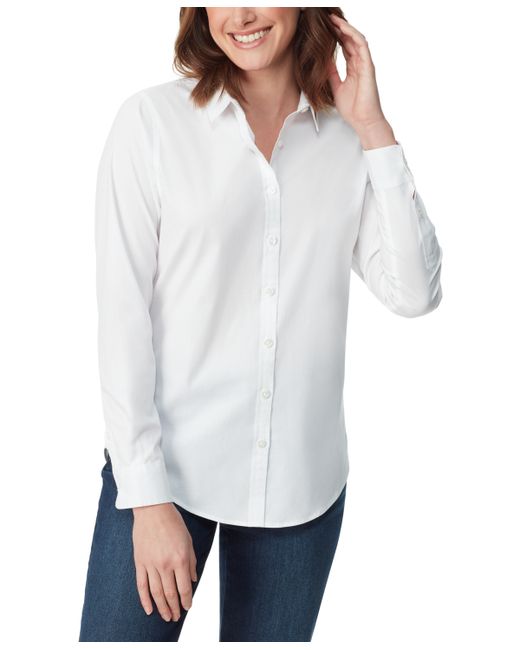 Gloria Vanderbilt Amanda Long-Sleeve Fitted Shirt