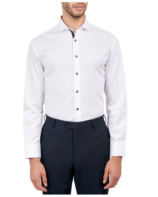 Michelsons of London Solid Texture Dress Shirt
