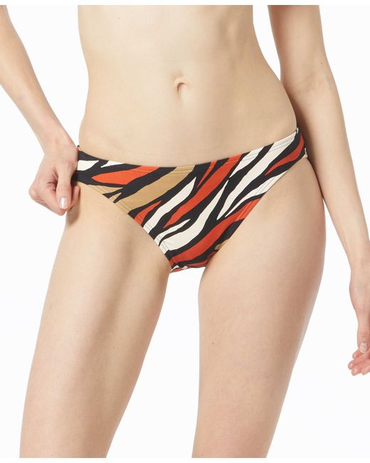 Michael Kors Michael Classic Printed Bikini Bottoms Swimsuit