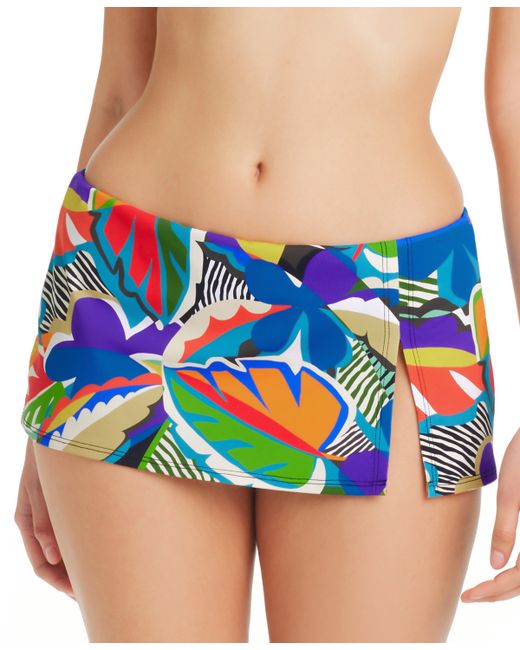 Bleu Rod Beattie The Mix Skirted Hipster Bikini Bottoms Swimsuit