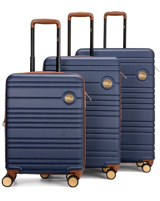 Miami Carryon Brickell 3 Piece Expandable Retro Spinner Luggage Set