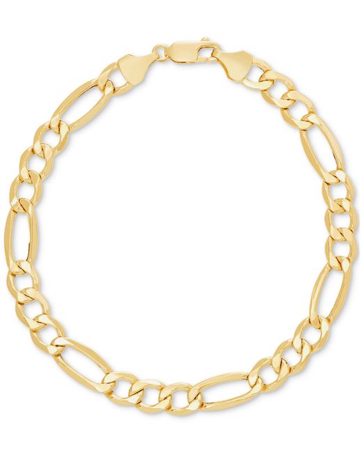 Italian Gold Figaro Chain Bracelet in 10k Gold
