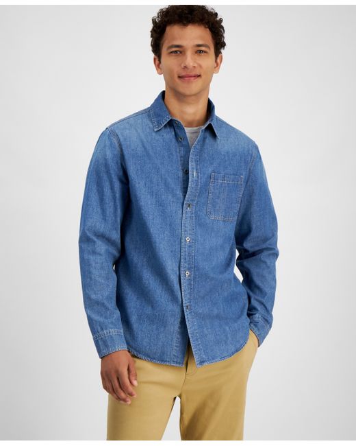 And Now This Chambray Denim Shirt Created for