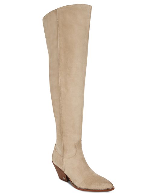 Sam Edelman Julee Over-The-Knee Western Boots Shoes