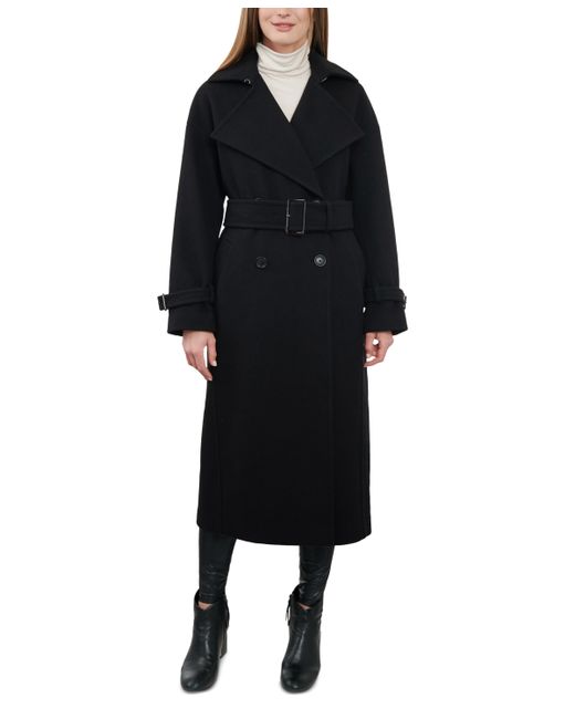 Michael Kors Michael Double-Breasted Belted Maxi Coat