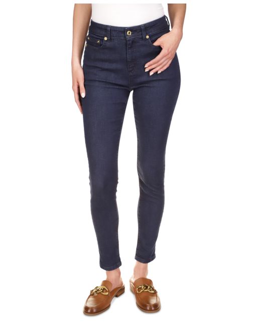 Michael Kors Michael Selma High-Rise Straight-Leg Skinny Jeans