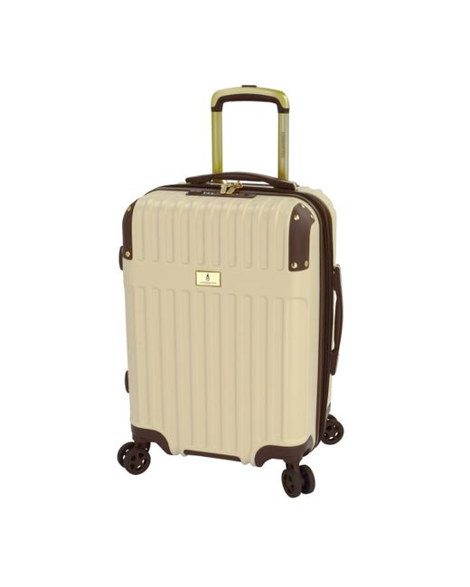 London Fog Brentwood Iii 20 Expandable Spinner Carry-On Hardside