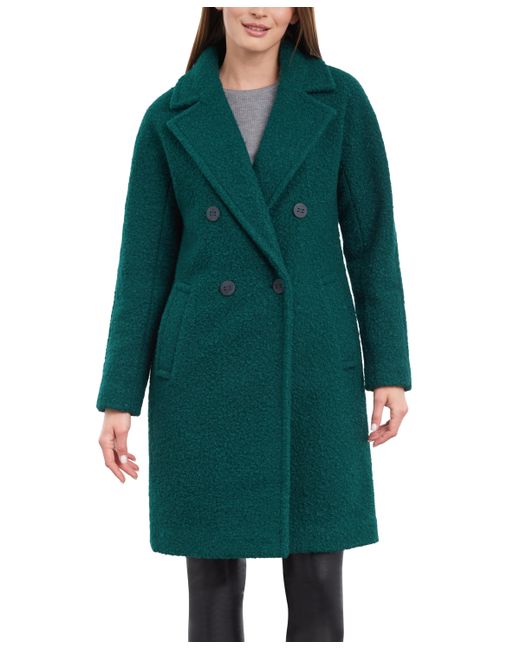 BCBGeneration Double-Breasted Boucle Walker Coat