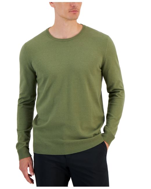 Alfani Solid Crewneck Sweater Created for