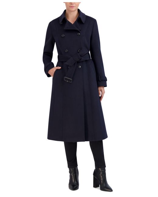 Cole Haan Double-Breasted Belted Trench Coat